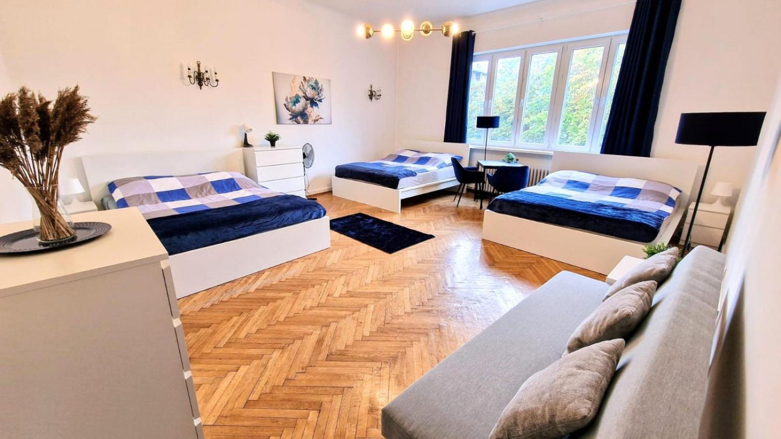 Unikatowe !Sienkiewicza Park Apartament 116 M Off Piotrkowska 3 Bedrooms Лодз Екстериор снимка